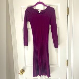 Dress barn dress in a size small purple. Worn twice.